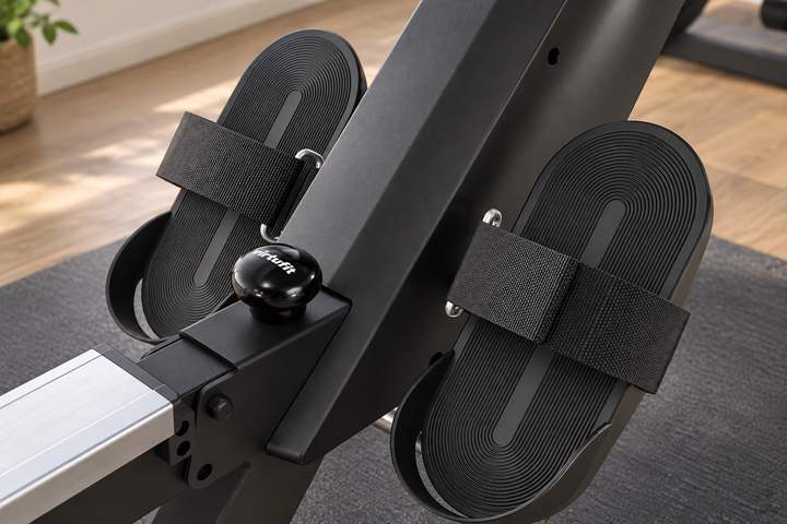 VirtuFit ROW300i Voetsteunen